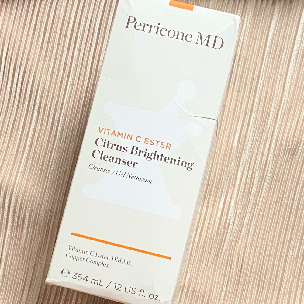 Perricone MD JUMBO SIZE C Ester Citrus Brightening Cleanser 12oz Facial Wash